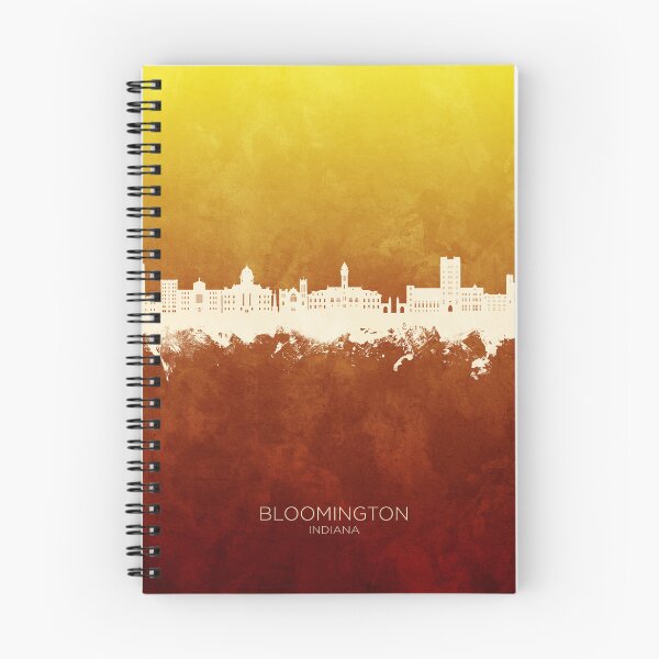 Item preview, Bloomington Indiana Skyline designed and sold by ArtPrints.