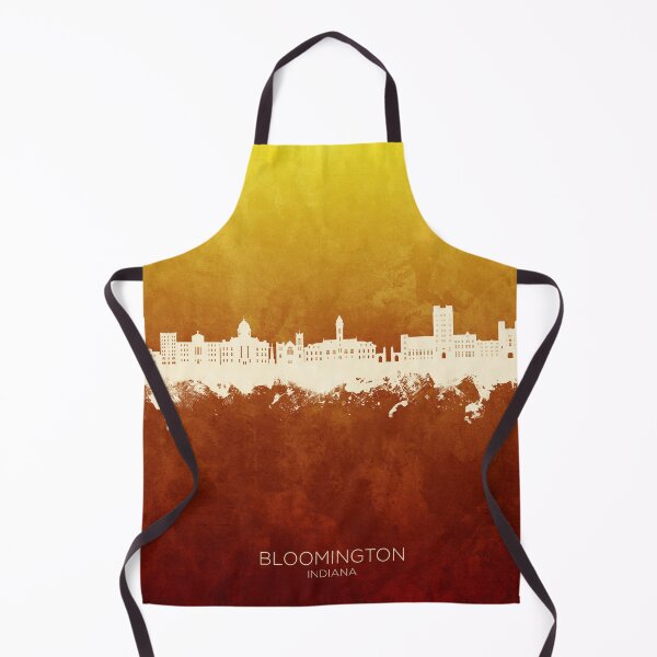 Item preview, Bloomington Indiana Skyline designed and sold by ArtPrints.