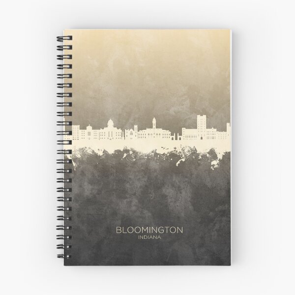Item preview, Bloomington Indiana Skyline designed and sold by ArtPrints.