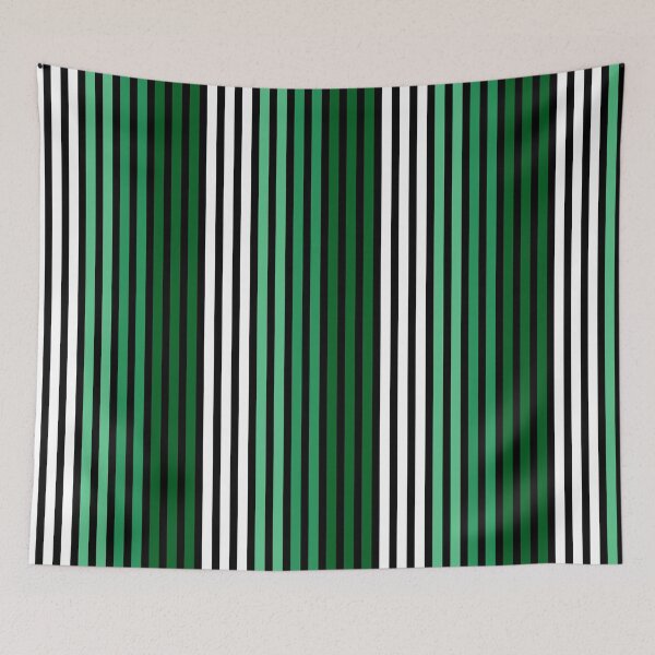 Item preview, Green And White Vertical Striped designed and sold by sarodigiart.