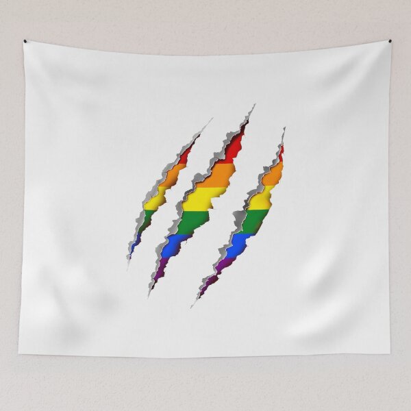 Item preview, Rainbow claw scratches - T-shirt Design designed and sold by Bruno Beach.