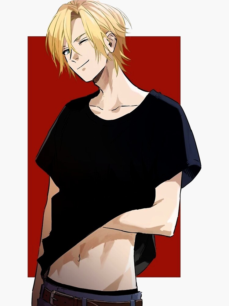 "Banana Fish Characters" Sticker for Sale by EddaHauser Redbubble