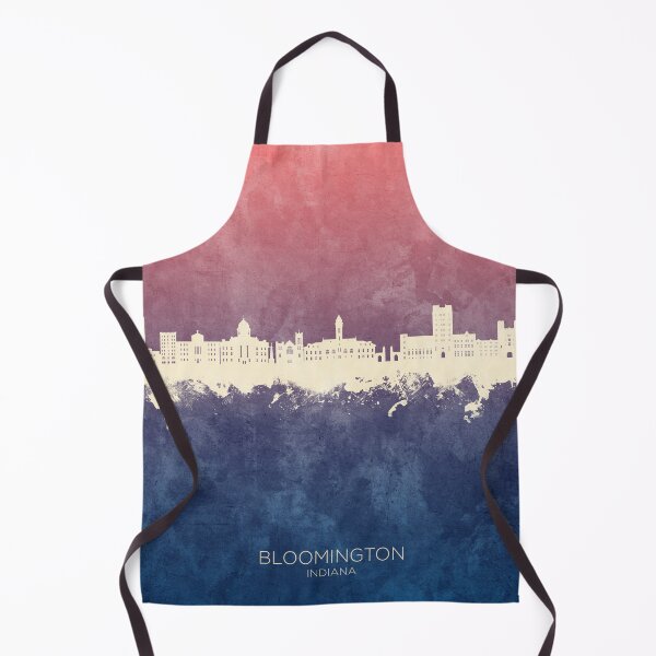 Item preview, Bloomington Indiana Skyline designed and sold by ArtPrints.