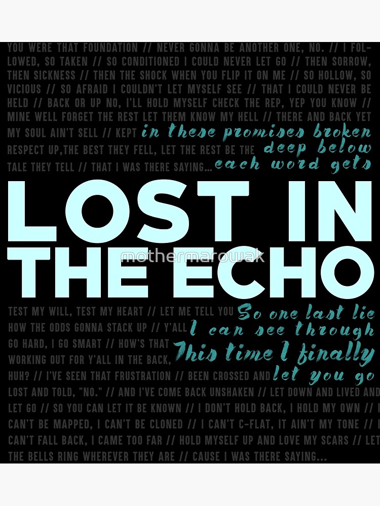 Lost In The Echo Linkin Park Postcard By Mothermarowak Redbubble lost in the echo linkin park postcard by mothermarowak redbubble