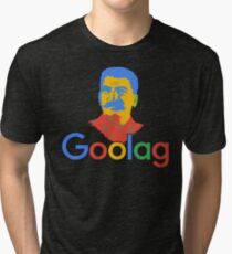Camiseta de tejido mixto Goolag Stalin Gulag Meme Humor Político Oscuro