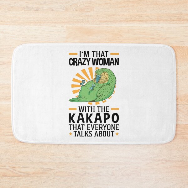 Item preview, Crazy Kakapo female flightless parrot designed and sold by madgrfx.
