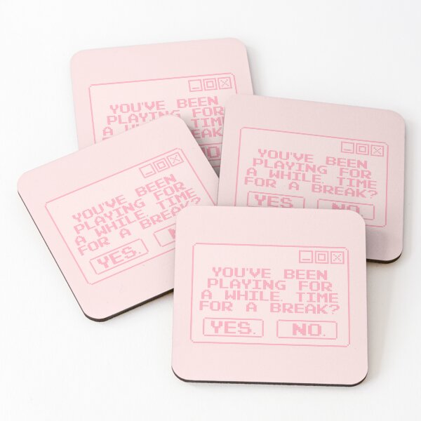 Item preview, YOUVE BEEN PLAYING FOR A WHILE TIME FOR A BREAK? Pink designed and sold by everything4eva.