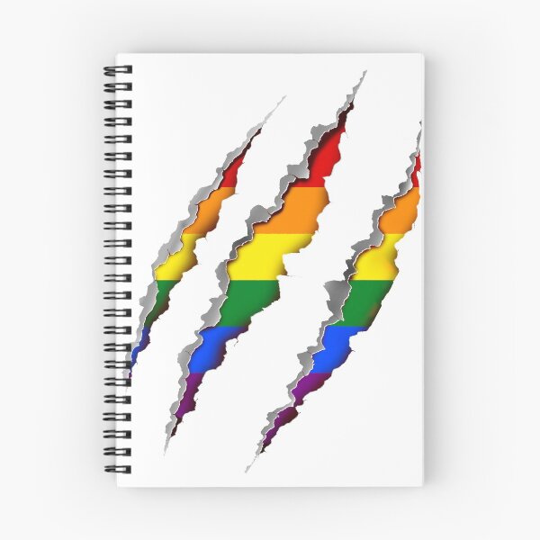 Item preview, Rainbow claw scratches - T-shirt Design designed and sold by Bruno Beach.