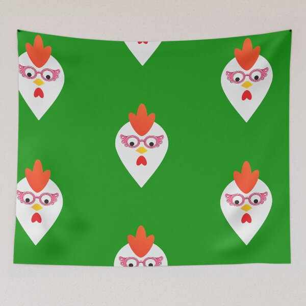 Item preview, Funny chicken, Funky chicken glasses designed and sold by pookamon14.