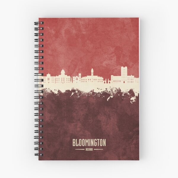 Item preview, Bloomington Indiana Skyline designed and sold by ArtPrints.
