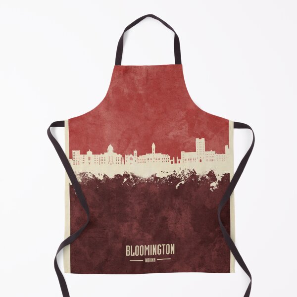 Item preview, Bloomington Indiana Skyline designed and sold by ArtPrints.