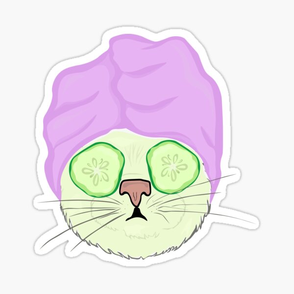 cat Norman. SPA Sticker