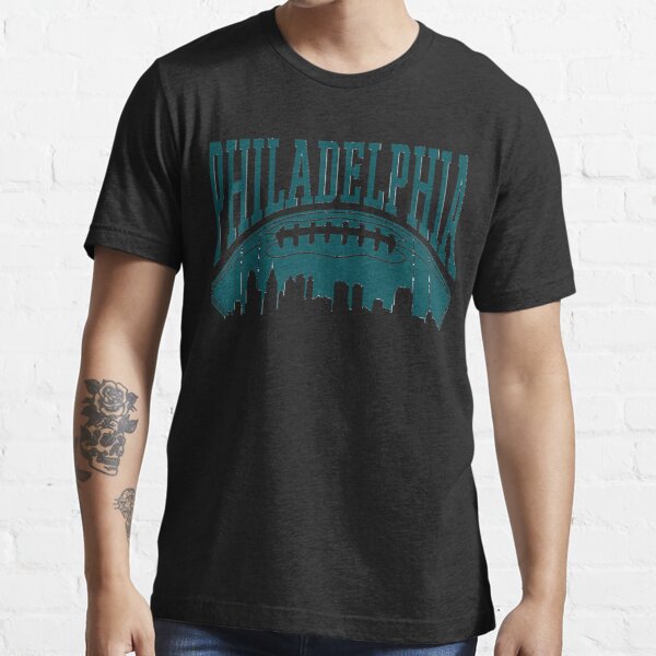 NFL Team Apparel Boys' Philadelphia Eagles Abbreviated Grey T-Shirt