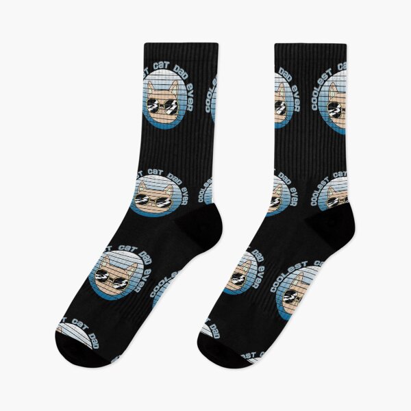 Item preview, Coolest Cat Dad Ever Retro designed and sold by DabGraphic.