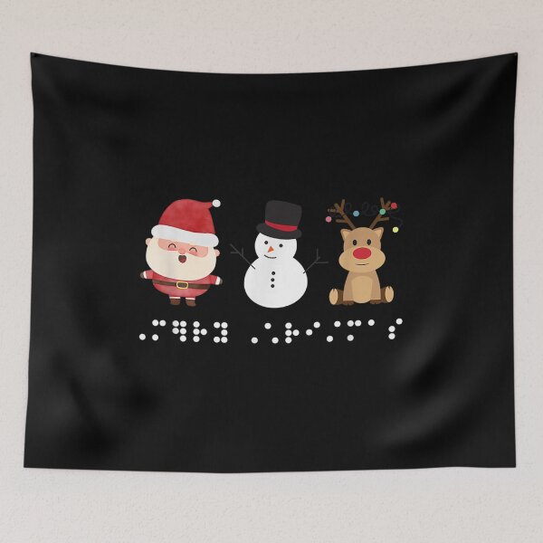 Item preview, Visual Braille Christmas Gear for Men Women Kids TVI School designed and sold by Steffhorton.