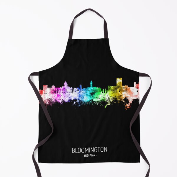 Item preview, Bloomington Indiana Skyline designed and sold by ArtPrints.