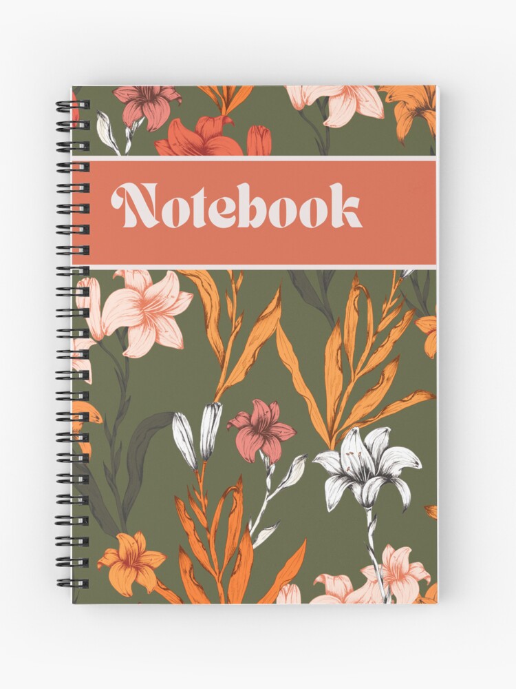 Botanical Notebook Gustav Klimt Klimt Notebook Floral