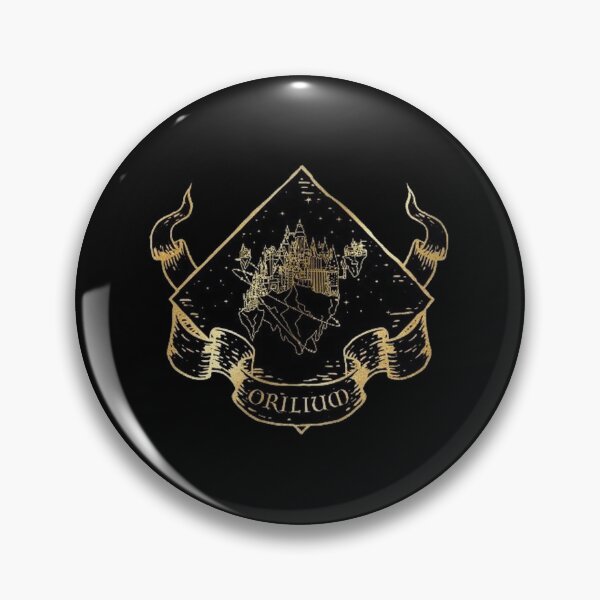 Item preview, Orilium Academy Classic golden sticker designed and sold by Rodayna Elnaggar.