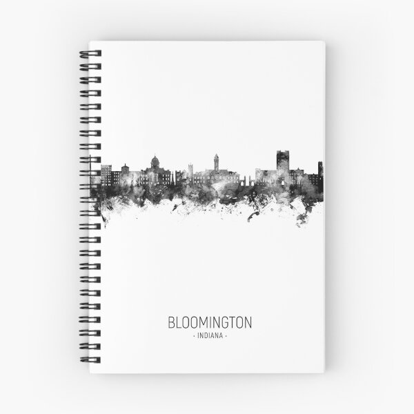 Item preview, Bloomington Indiana Skyline designed and sold by ArtPrints.