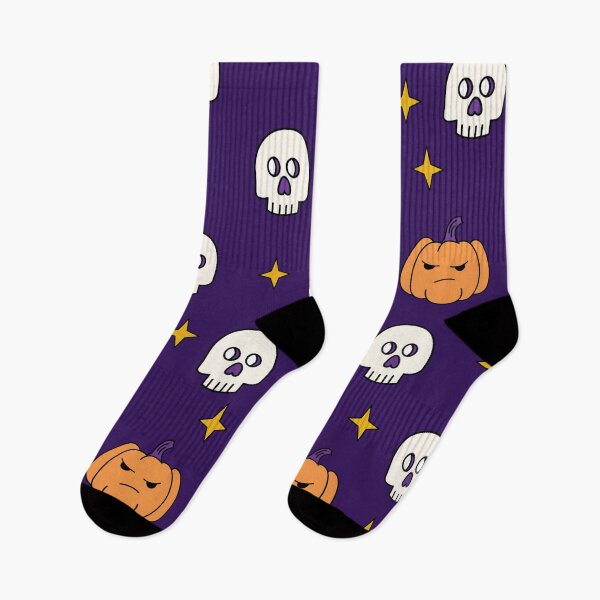 Artikelvorschau, Niedliche Halloween-Skelette und Kürbisse entworfen und verkauft von pugmom4.