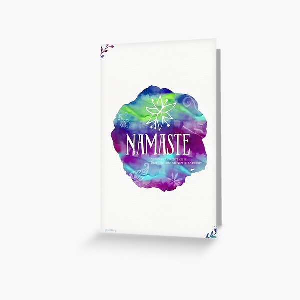 Item preview, Namaste Confetti mix watercolor designed and sold by Pranatheory.