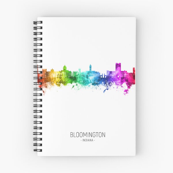 Item preview, Bloomington Indiana Skyline designed and sold by ArtPrints.