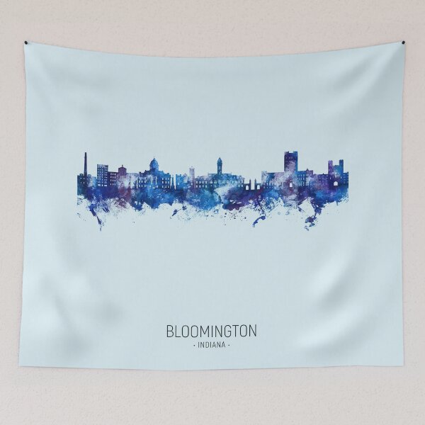 Item preview, Bloomington Indiana Skyline designed and sold by ArtPrints.