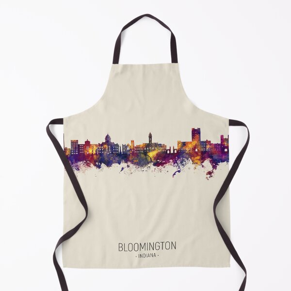 Item preview, Bloomington Indiana Skyline designed and sold by ArtPrints.