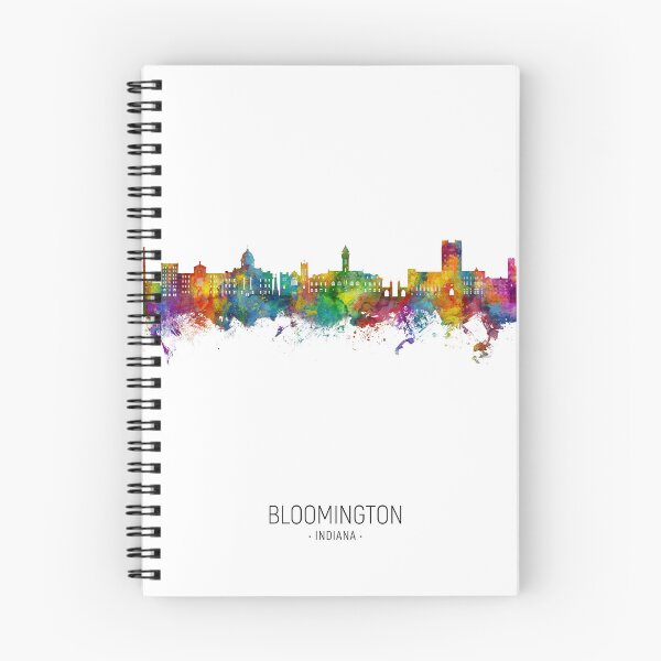 Item preview, Bloomington Indiana Skyline designed and sold by ArtPrints.