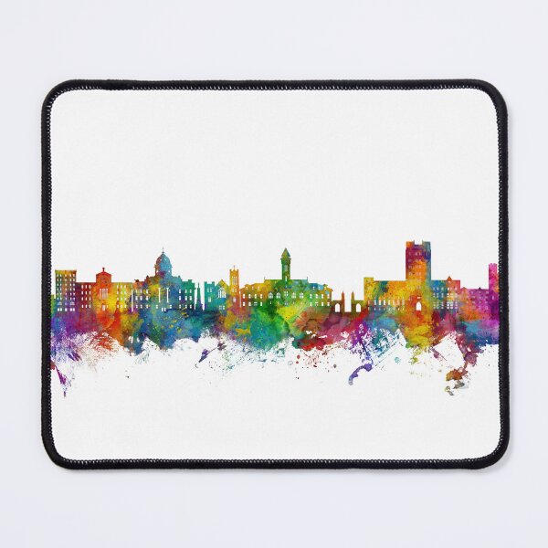 Item preview, Bloomington Indiana Skyline designed and sold by ArtPrints.
