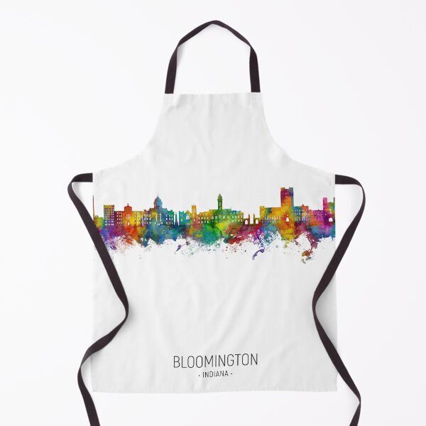Item preview, Bloomington Indiana Skyline designed and sold by ArtPrints.