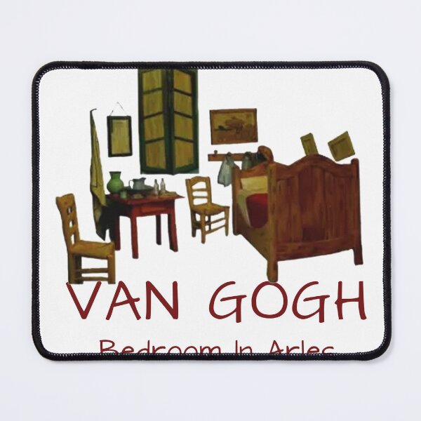 Item preview, van gogh the bedroom retro designed and sold by UllrichRupp.