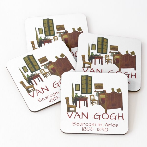 Item preview, van gogh the bedroom retro designed and sold by UllrichRupp.
