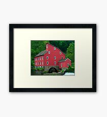 The Old Red Mill Framed Print