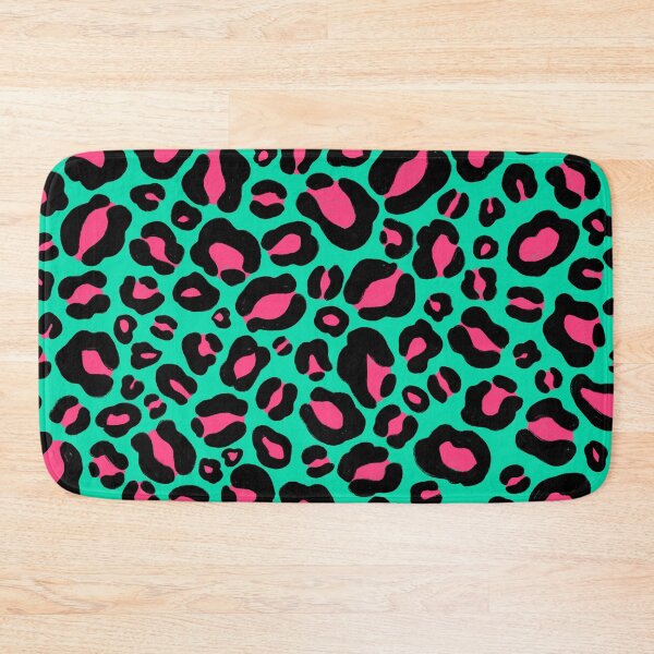 Item preview, Turquoise leopard pattern designed and sold by oioioi-studio.