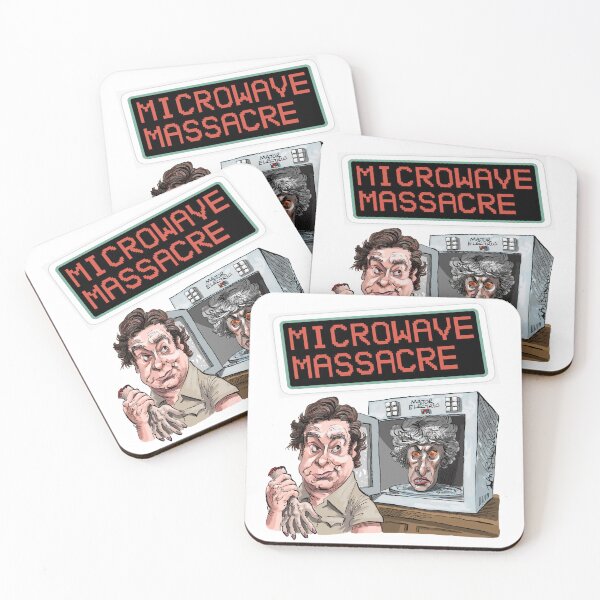 Item preview, Microwave Massacre cartoon designed and sold by IanBakerToons.