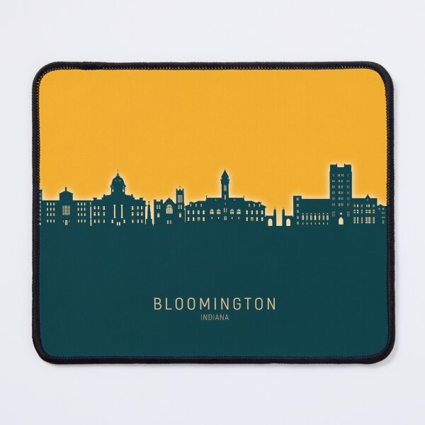 Item preview, Bloomington Indiana Skyline designed and sold by ArtPrints.