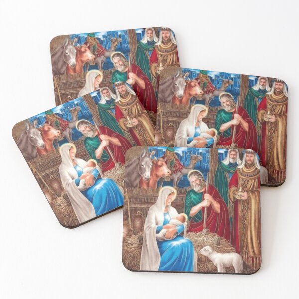 Item preview, Baby Jesus mother Mary Joseph AndWise Men designed and sold by Rowena Jones.