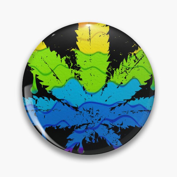 Item preview, Rainbow Marijuana Leaf Drip  designed and sold by DabGraphic.