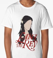 Lana Del Rey Lust For Life Logo Long T-Shirt