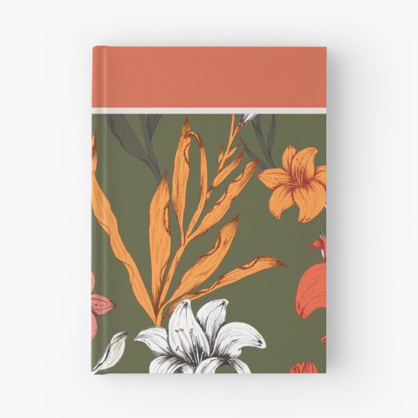 Item preview, Vintage Composition Notebook Journal Botanical Illustration, designed and sold by bonus24.