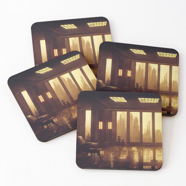 Item preview, Blade Runner Inspired Apartment Art designed and sold by NianderQuinn.