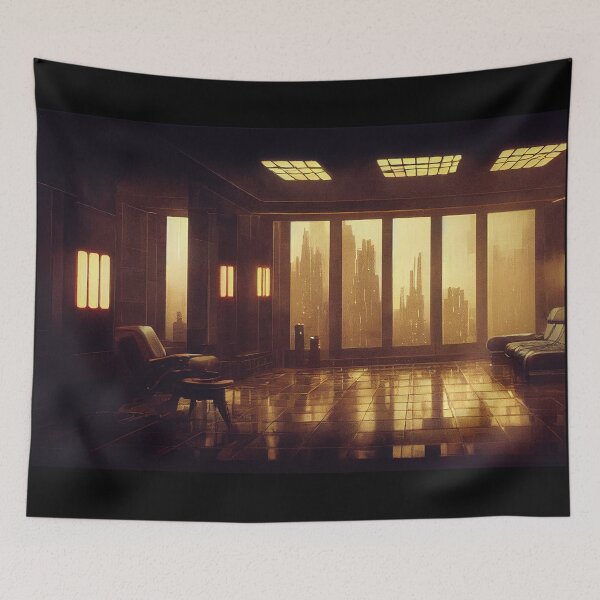 Item preview, Blade Runner Inspired Apartment Art designed and sold by NianderQuinn.