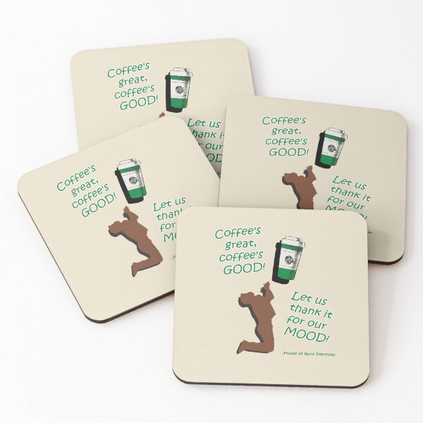 Item preview, The Coffee Prayer of St Espresso designed and sold by Smagnaferous.
