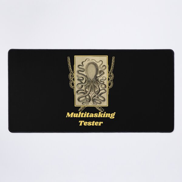 Item preview, 'Multitasking Tester' Old Book Octopus Graphic - Funny Quotes Designs for T-shirts, stickers and other accessories designed and sold by Ridiculam Toga.