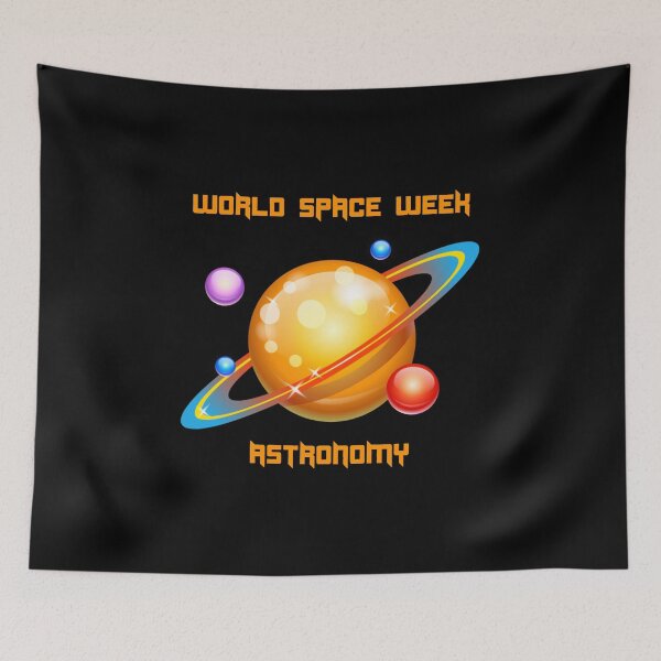 Item preview, World Space Week Begins Astronomy designed and sold by star-boutique.