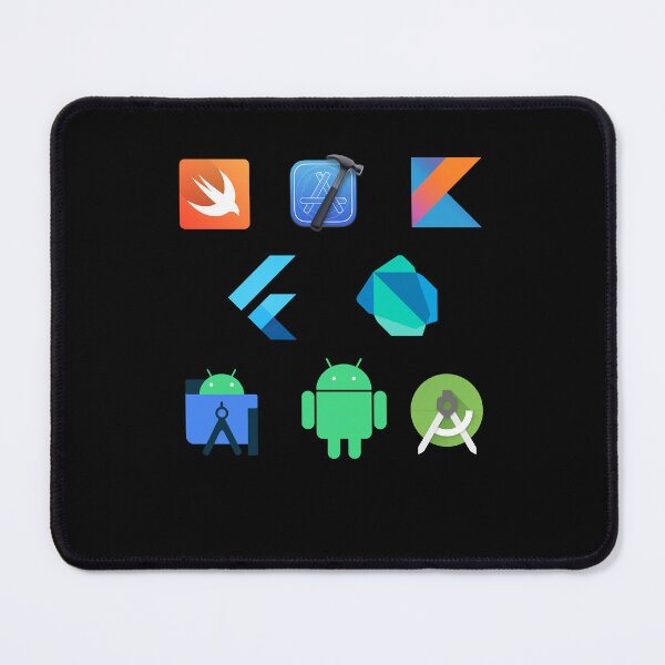 Item preview, Mobile App Developer Complete Logo Pack ( IOS, Android, Flutter ) designed and sold by Donavenwolfe.