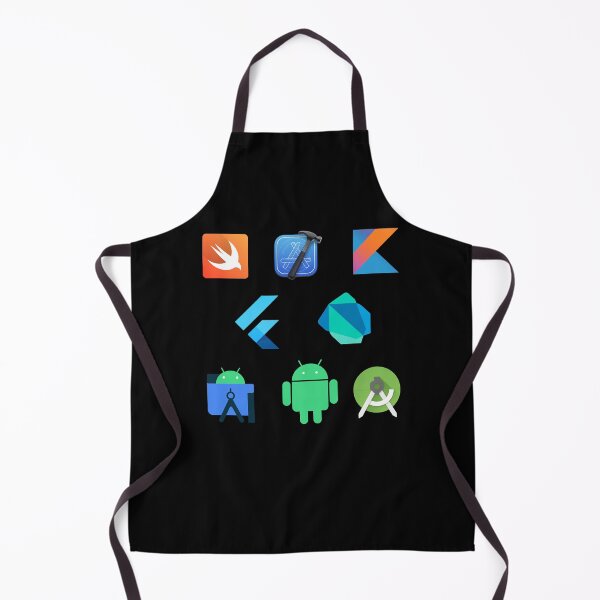 Item preview, Mobile App Developer Complete Logo Pack ( IOS, Android, Flutter ) designed and sold by Donavenwolfe.