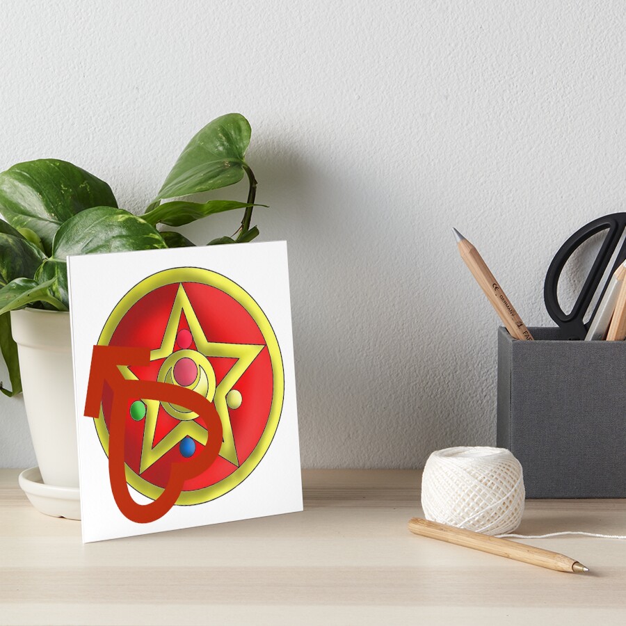 Item preview, Art Board Print designed and sold by evantisea.