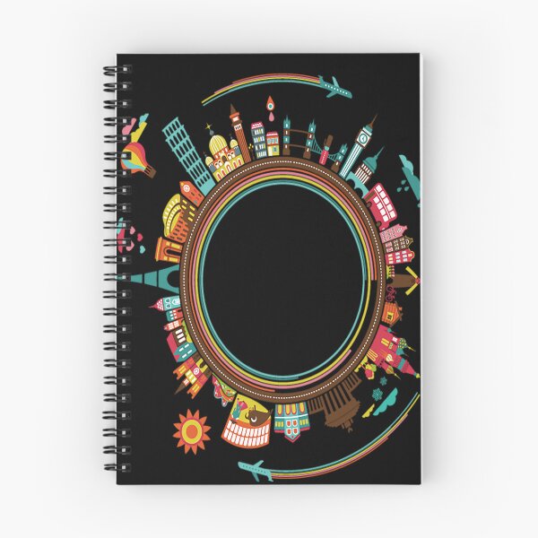 Item preview, Travel Tourism graphy Infographic, city,travel,Globalization, multicolored city illustration designed and sold by SIERRAGERALDINE.